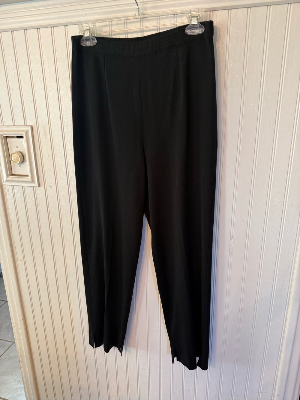 Ming Wang Straight Black Small Pants